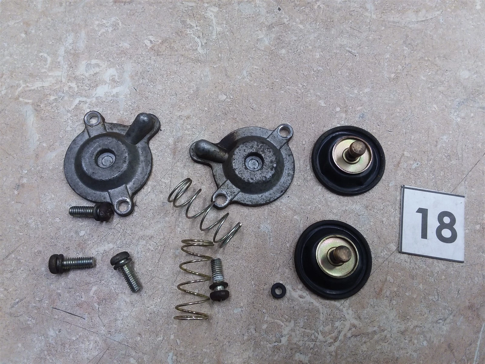 Honda CX500 Custom Carburetor Vaccum Hardware Covers LOT 1979 #18 UO AP-393