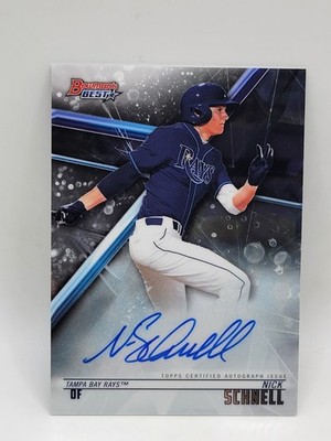 2018 Bowman's Best - Best of 2018 Autographs Nick Schnell #B18-NSC (AU, RC)