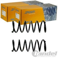 2X Spidan Fahrwerksfedern Hinten Passend FÜR Ford Mondeo Links+Rechts