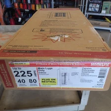 Square D ELECTRIC 225AMP MAIN LUG HOM4080L225PGC / HOM4080L225PGC (BRAND NEW) 