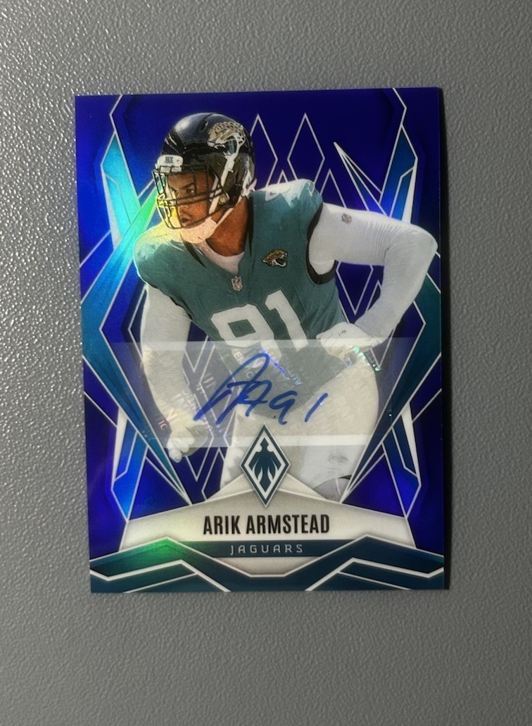 Panini 2025 Phoenix Arik Armstead #46 Jaguars Autograph Auto Serial Numbered /49