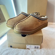 NEW 100 Authentic UGG Brand Women's Tasman II braid Slippers Shoes Chestnut
