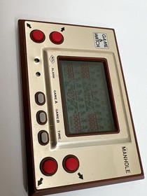 NINTENDO GAME AND & WATCH Manhole 1981 Direct From Japan Very Rare