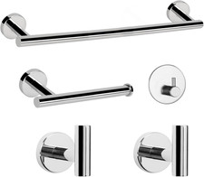 Bathroom Hardware Set SUS 304 Thicken Stainless Steel-Towel Bar Set Include 20"