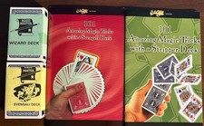 Set of Magic Cards and Books Svengali Deck  Book, Wizard Deck and Stripper book