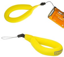 New - Chums High Visibility Waterproof Foam Camera Float - Yellow