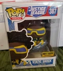 Funko Pop! Vinyl: DC Universe - Static Shock - Hot Topic #387 In Protector