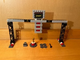 Lego 75874 Chevrolet Camaro Drag Race Used, 100% complete with instructions