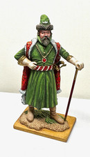 70mm Hand-Painted Solid Metal Cossack Hetman Figurine   Les Drapeaux de France
