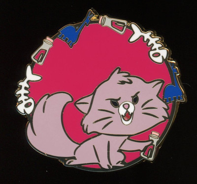 PALM Pink A La Mode Cats Meowgical Moments Mystery Emperors New Groove Yzma Pin