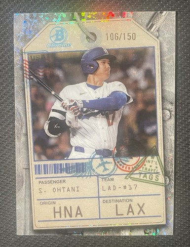 2026 Bowman Chrome - Shohei Ohtani - Travel Tags  Mini-Diamond /150 - LA Dodgers