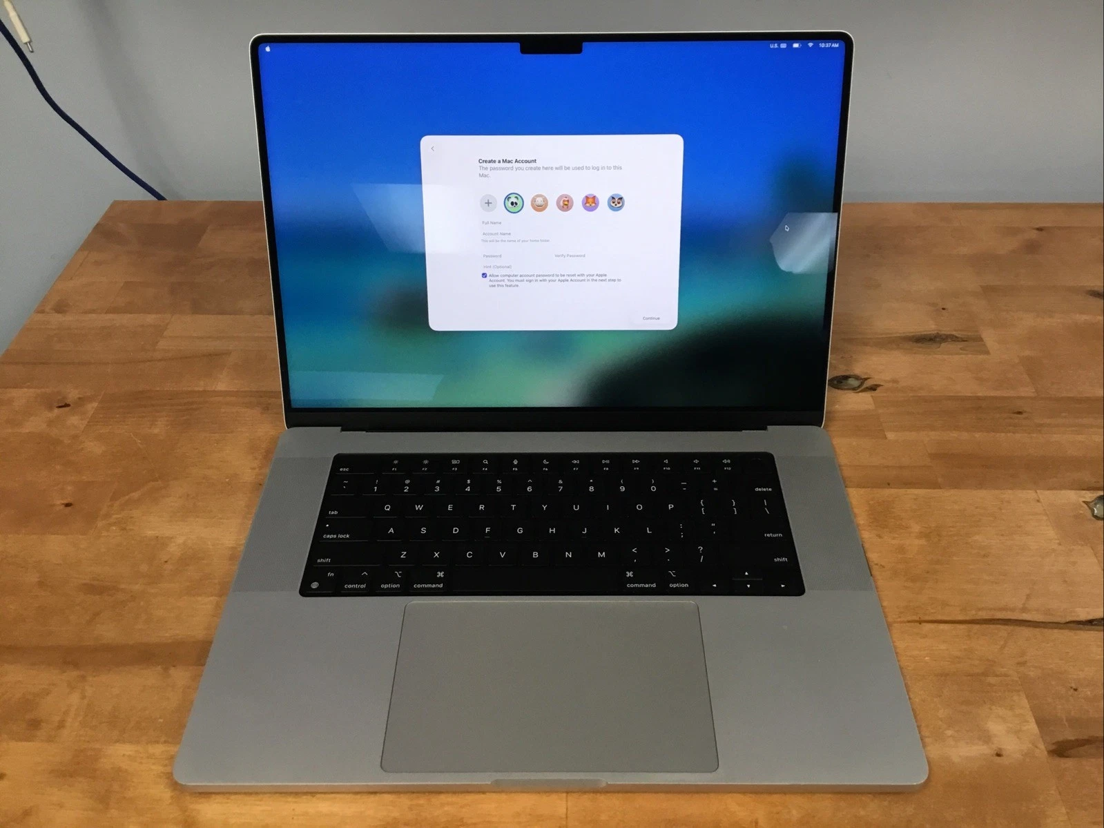 2021 MacBook Pro 16" M1 Pro 32GB RAM 512GB DRIVE A2485 (LDP-A0633)