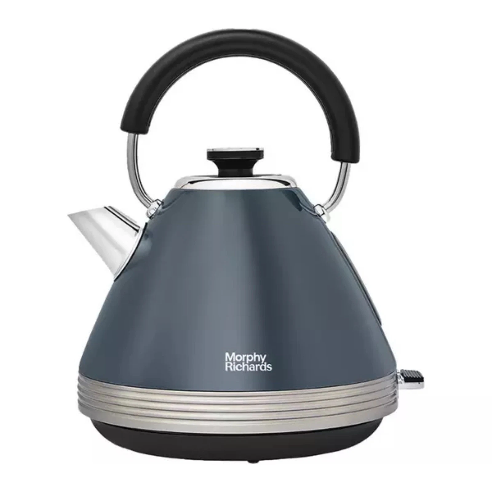 Morphy Richards Venture Retro Pyramid 1.5L 3KW Kettle in Basalt Colour 100335