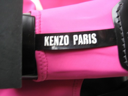 Botas tobillo Kenzo 38 neopreno rosa/negro ¡NUEVAS!¡! - Imagen 5 de 9