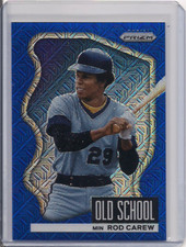 2022 Prizm #OS-9 Rod Carew Blue Mojo 187/199 Old School