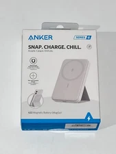 Anker 622 Magnetic Wireless Battery (MagGo) Snap Charge Chill - White NEW SEALED
