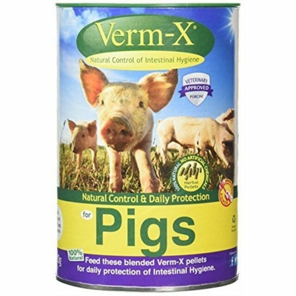 VermX Herbal Pellets for Pigs 2 X 750 GM Tube Vmx0165 for sale