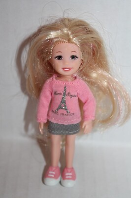 Ty Lil Ones 4.5'' Ooh La La Paris Eiffel Tower Mini Doll w/ Blonde Hair