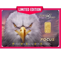 The Eagle (Focus) Limited Gold Bar 1gram Au999.9 24K FreeShip