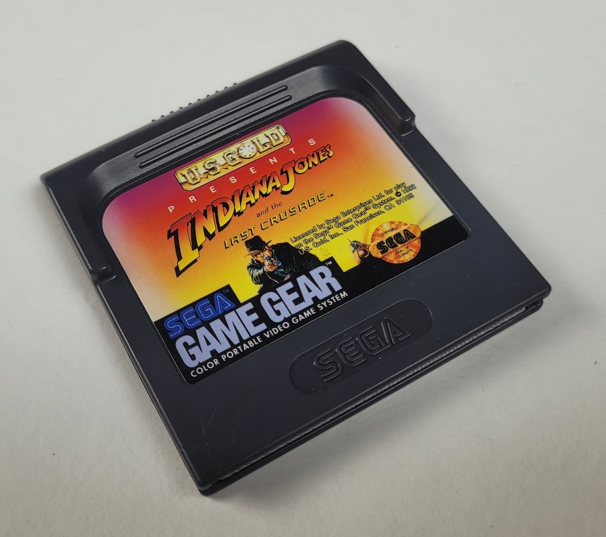 SEGA - GG★INDIANA JONES AND THE LAST CRUSADE Indiana Jones And The Last Crusade Game Gear Great Condition
