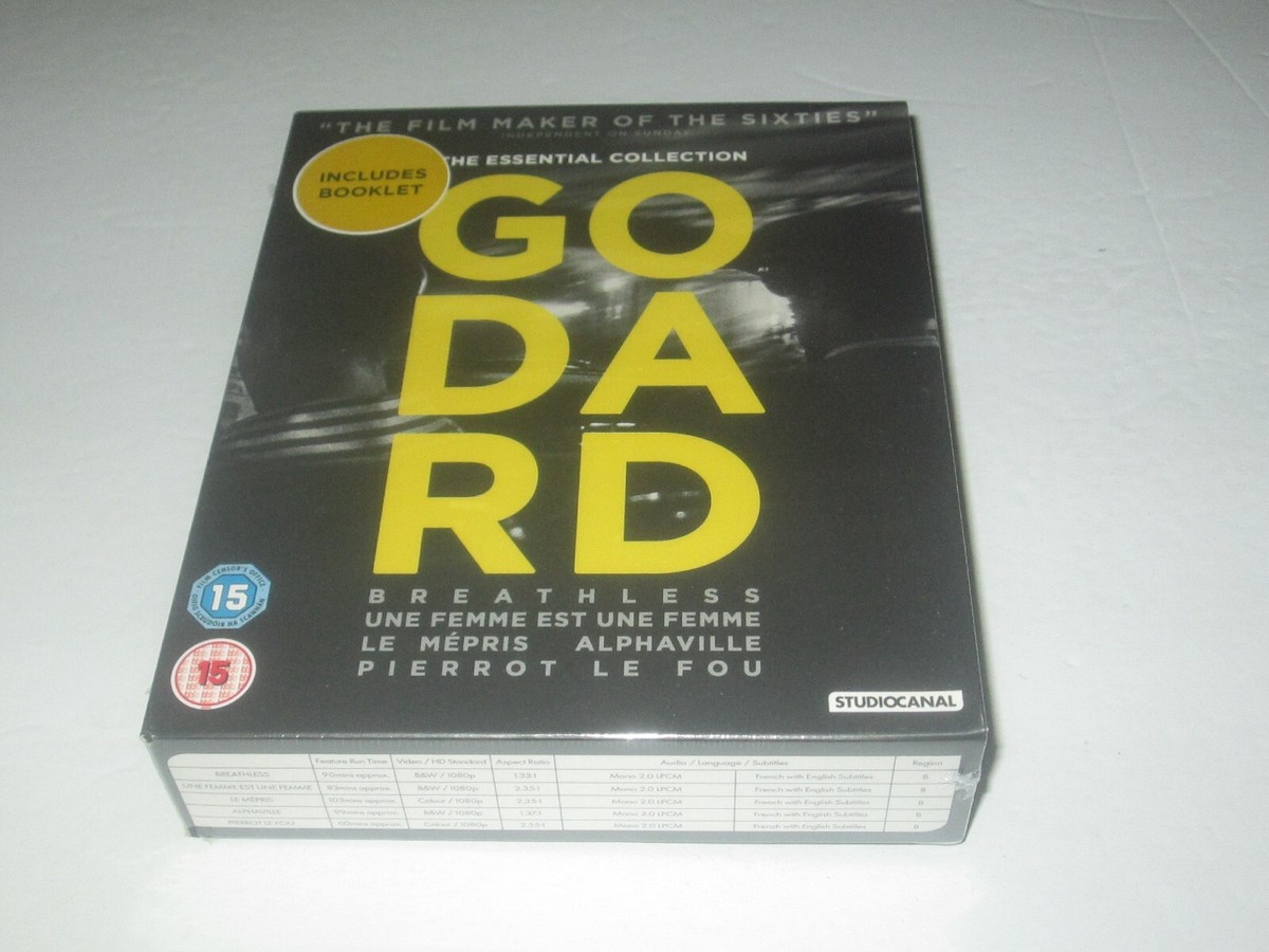 Godard: The Essential Collection Blu-Ray Region B | eBay