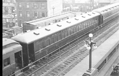 RDG reading railroad P&R coach 1111 philadelphia Pennsylvania mounted copy neg