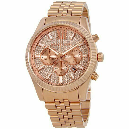 Michael Kors Lexington Crystal Pave Men 