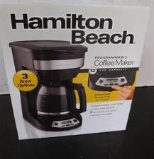 Hamilton Beach 43253R 12 Cup Programmable Coffee Maker - Red for sale  online | eBay