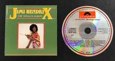 1983 Jimi Hendrix: The Singles Album Single CD Disc Polydor VTG w/Front Insert!