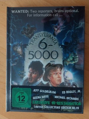 Transylvania 6-5000 - Mediabook Limited Edition Cover A - Neu + OVP