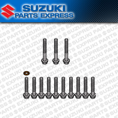 2006-2022 Suzuki GSXR GSX-R 600 750 GSXR600 GSXR750 Oil Pan Bolts Full Set  OEM