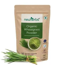 Neuherbs Organic Wheatgrass Powder 100g Free shipping world wide