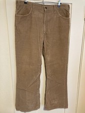 Vintage 1970-80  s Levi  s 646 Corduroy Flare Jeans USA Men  s 36x30 Talon Zip