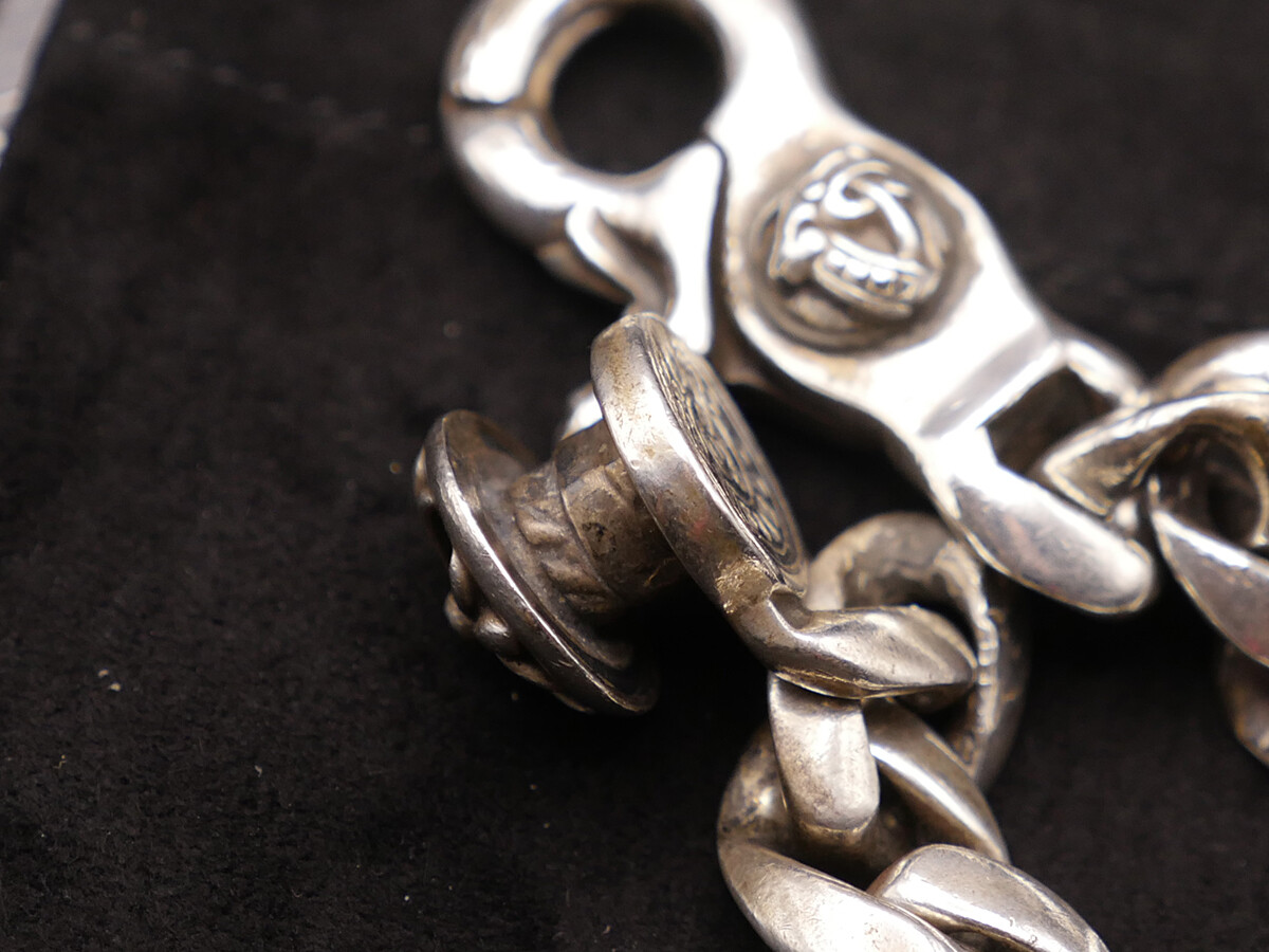 CHROME HEARTS Classic Link Clip Bracelet Old Model 14Link CHROME HEARTS Classic Link Clip Bracelet Old Model 14Link