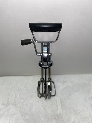 Vintage 1950s FLINT Ecko BEST Old Hand Mixer Egg Beater Hand Beater Heavy Duty