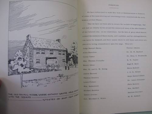 Lot 5 Booklets History Indiana Fort Wayne Beginnings Randall Home Irish War Mill - Picture 2 of 2