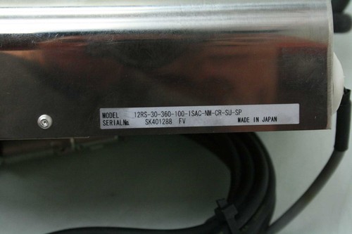 IAI 12RS-30-360-100-ISAC Rotary Servo Driven Actuator 360 Degree 100W - Picture 3 of 7