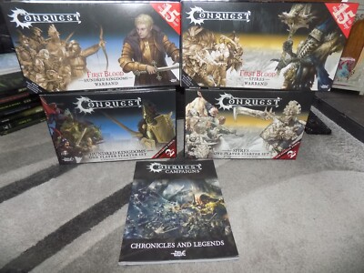 Conquest First Blood One Player Starter Set Hundred Years Blood Spires