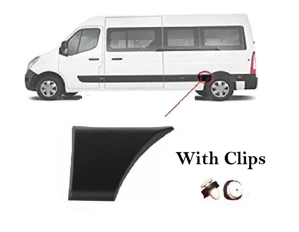 Moulding Strip Rear Panel Left Side Door For Movano Mk2  Master Mk3 4419553