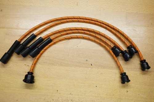Willys Jeep F4-134 Hurricane 12 Volt Spark Plug Ignition Wire Set CJ-3B CJ-5 - Picture 7 of 16