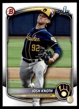 2025 Bowman - Prospects Josh Knoth #BP-136 (RC) Brewers