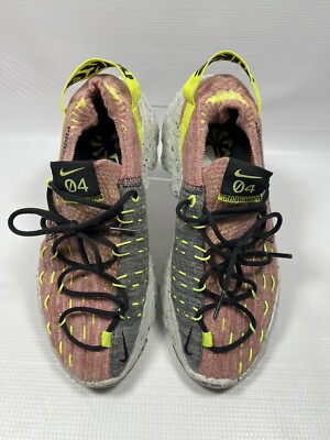NIKE Space Hippie 04 Lemon Venom Pink gray CD3476-700 Knit Stretch