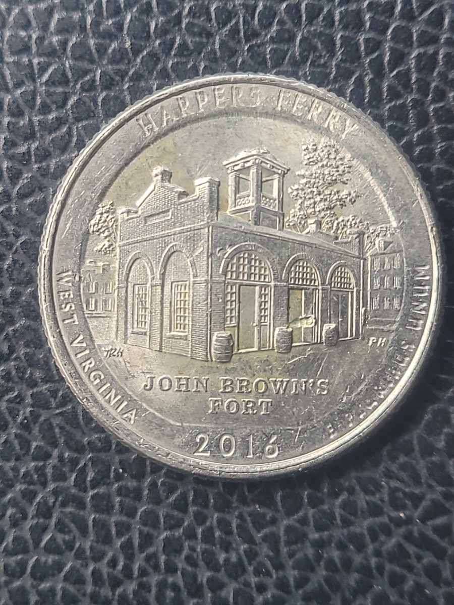 2016 P Harpers Ferry ATB Quarter DDR US MINT ERROR - WDDR-078