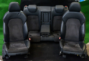 Audi A5 8T Coupe Sitze vorne Rücksitzbank Leder Alcantara Sitzausstattung