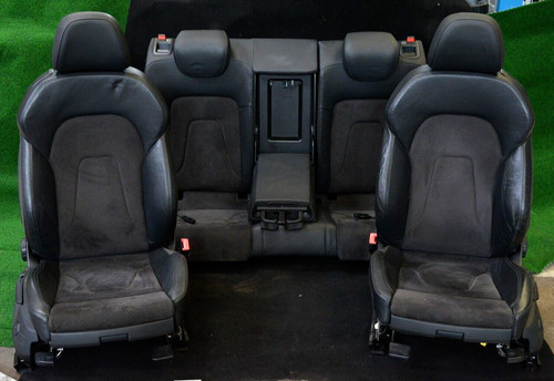 Audi A5 8T Coupe Sitze vorne Rücksitzbank Leder Alcantara Sitzausstattung