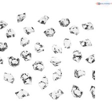 Decorative Clear Acrylic Ice Rock Crystals Ideal for Weddings Crafts