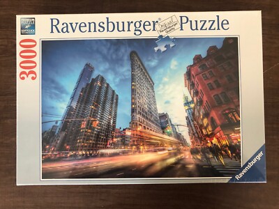 Ravensburger Puzzle 17075 - Flat Iron Building 3000 Teile Puzzel