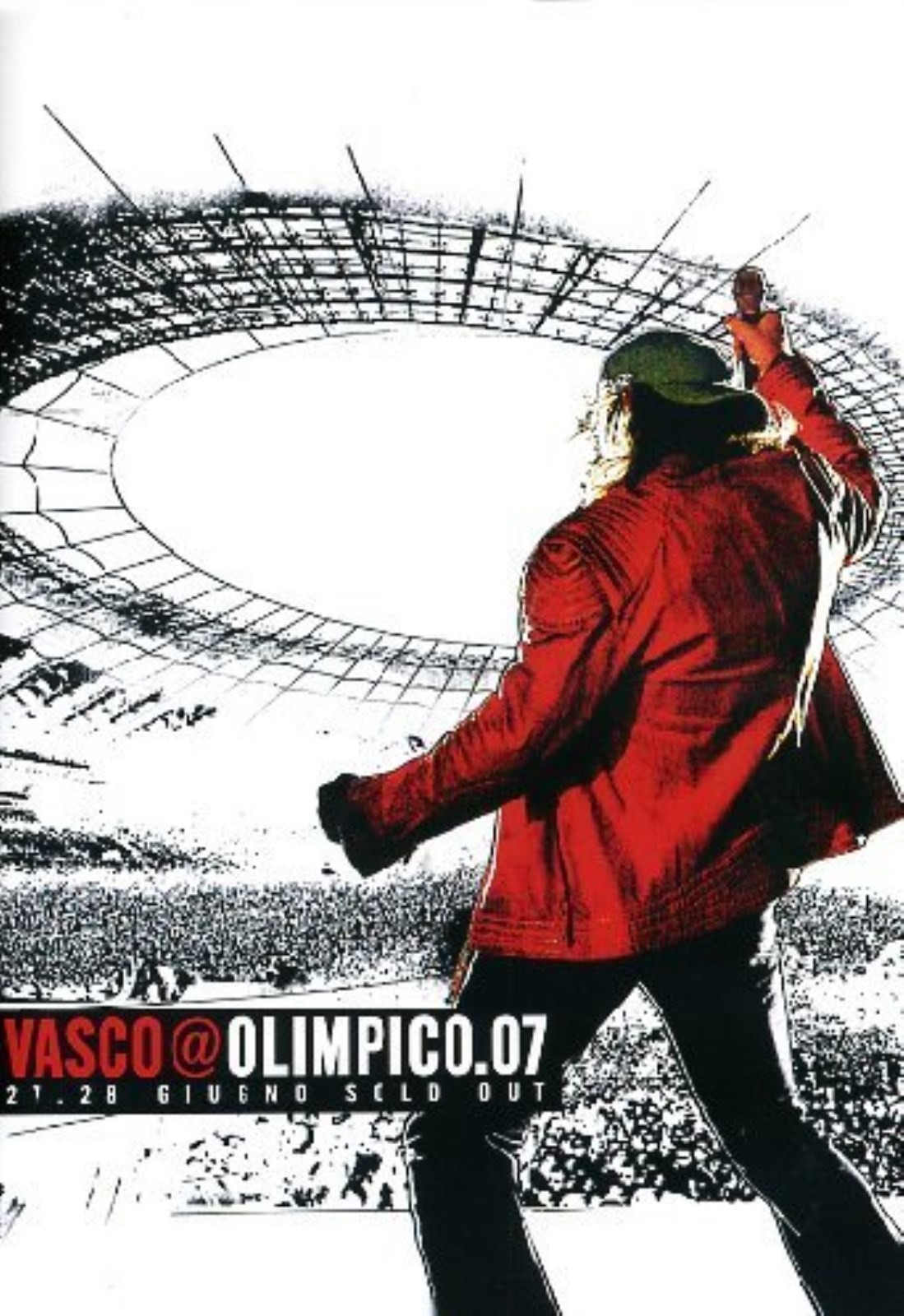 CONCERTO DVD MUSICALE - VASCO ROSSI - OLIMPICO 07 (2 DVD) (2007) - Nuovo!!