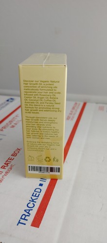 2 Pack Veganic 100% Natural Organic Hair Care Growth Oil Vegan Rosemary Lavender - Picture 4 of 4
