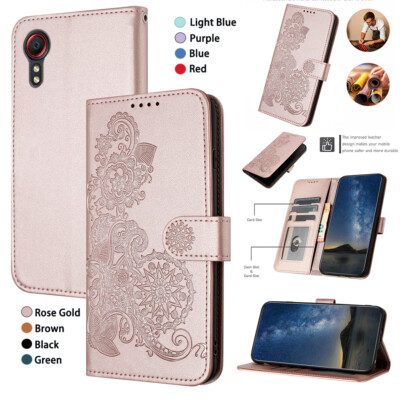 Magnetic Leather Flip Card Wallet Case For Samsung Galaxy M / F /X / Note Series